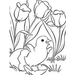 Coloring page: Spring season (Nature) #164796 - Free Printable Coloring Pages