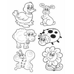 Coloring page: Spring season (Nature) #164850 - Free Printable Coloring Pages