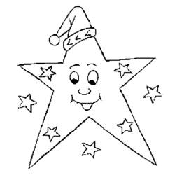 Coloring page: Star (Nature) #155871 - Free Printable Coloring Pages