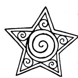 Coloring page: Star (Nature) #155877 - Free Printable Coloring Pages