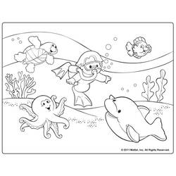 Coloring page: Summer season (Nature) #165104 - Free Printable Coloring Pages