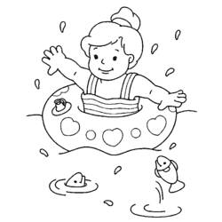 Coloring page: Summer season (Nature) #165111 - Free Printable Coloring Pages