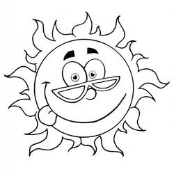 Coloring page: Summer season (Nature) #165115 - Free Printable Coloring Pages