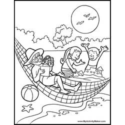 Coloring page: Summer season (Nature) #165132 - Free Printable Coloring Pages