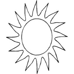 Coloring page: Sun (Nature) #157918 - Free Printable Coloring Pages