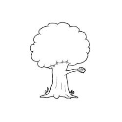 Coloring page: Tree (Nature) #154699 - Free Printable Coloring Pages