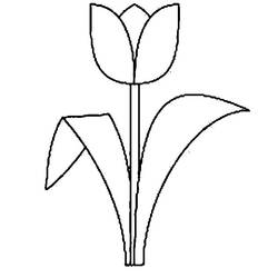 Coloring page: Tulip (Nature) #161668 - Free Printable Coloring Pages