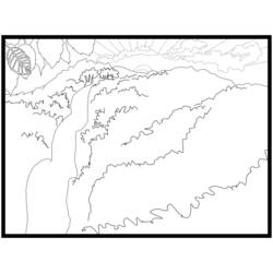 Coloring page: Waterfall (Nature) #159927 - Free Printable Coloring Pages