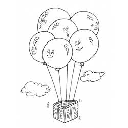 Coloring page: Balloon (Objects) #169597 - Free Printable Coloring Pages
