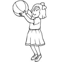 Coloring page: Beach ball (Objects) #169002 - Free Printable Coloring Pages