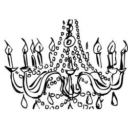 Coloring page: Candlestick (Objects) #169836 - Free Printable Coloring Pages