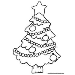 Coloring page: Christmas Tree (Objects) #167453 - Free Printable Coloring Pages