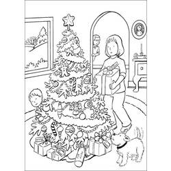 Coloring page: Christmas Tree (Objects) #167511 - Free Printable Coloring Pages