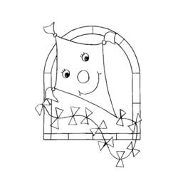 Coloring page: Kite (Objects) #168336 - Free Printable Coloring Pages