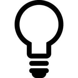 Coloring page: Light bulb (Objects) #119368 - Free Printable Coloring Pages