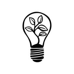 Coloring page: Light bulb (Objects) #119416 - Free Printable Coloring Pages