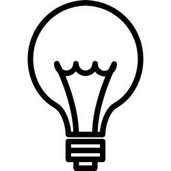 Coloring page: Light bulb (Objects) #119442 - Free Printable Coloring Pages