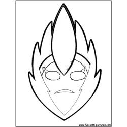 Coloring page: Mask (Objects) #120715 - Free Printable Coloring Pages