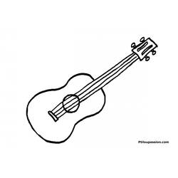 Coloring pages: Musical instruments - Free Printable Coloring Pages
