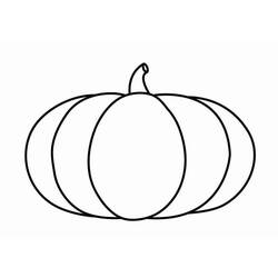 Coloring page: Pumpkin (Objects) #166831 - Free Printable Coloring Pages