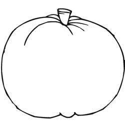 Coloring page: Pumpkin (Objects) #166834 - Free Printable Coloring Pages