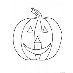 Coloring page: Pumpkin (Objects) #166843 - Free Printable Coloring Pages