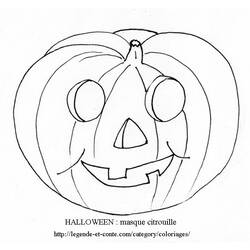 Coloring page: Pumpkin (Objects) #166964 - Free Printable Coloring Pages