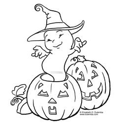 Coloring page: Pumpkin (Objects) #166995 - Free Printable Coloring Pages