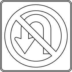 Coloring page: Road sign (Objects) #119122 - Free Printable Coloring Pages