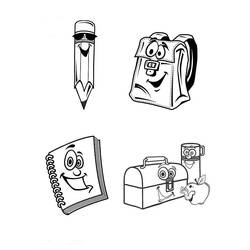 Coloring page: School equipment (Objects) #118262 - Free Printable Coloring Pages