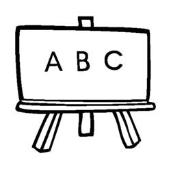 Coloring page: School equipment (Objects) #118580 - Free Printable Coloring Pages