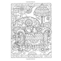 Coloring page: Anti-stress (Relaxation) #127042 - Free Printable Coloring Pages