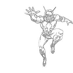 Coloring pages: Ant-Man - Free Printable Coloring Pages