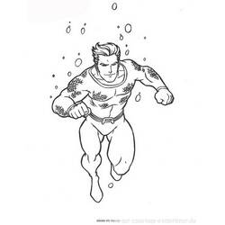 Coloring page: Aquaman (Superheroes) #84977 - Free Printable Coloring Pages