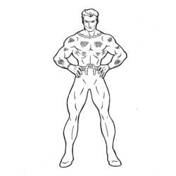 Coloring page: Aquaman (Superheroes) #84979 - Free Printable Coloring Pages