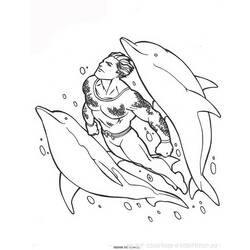 Coloring page: Aquaman (Superheroes) #85020 - Free Printable Coloring Pages