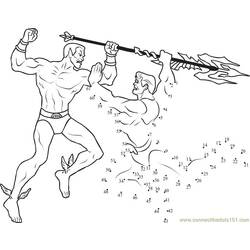 Coloring page: Aquaman (Superheroes) #85087 - Free Printable Coloring Pages