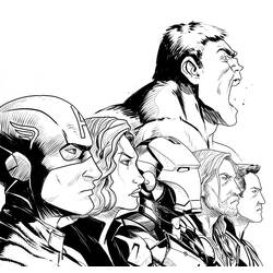 Coloring page: Avengers (Superheroes) #74059 - Free Printable Coloring Pages