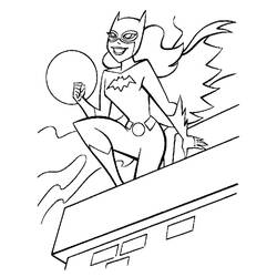Coloring page: Batgirl (Superheroes) #77728 - Free Printable Coloring Pages