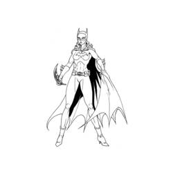 Coloring page: Batgirl (Superheroes) #77730 - Free Printable Coloring Pages
