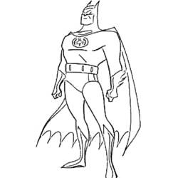 Coloring page: Batman (Superheroes) #76825 - Free Printable Coloring Pages