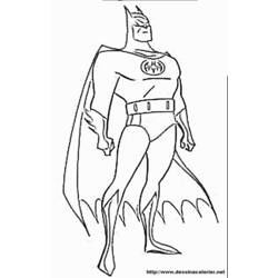 Coloring page: Batman (Superheroes) #76826 - Free Printable Coloring Pages