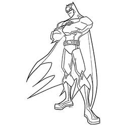 Coloring page: Batman (Superheroes) #76834 - Free Printable Coloring Pages