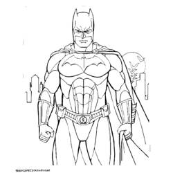 Coloring page: Batman (Superheroes) #76835 - Free Printable Coloring Pages