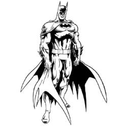 Coloring page: Batman (Superheroes) #76841 - Free Printable Coloring Pages