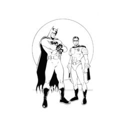 Coloring page: Batman (Superheroes) #76859 - Free Printable Coloring Pages