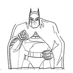 Coloring page: Batman (Superheroes) #76986 - Free Printable Coloring Pages