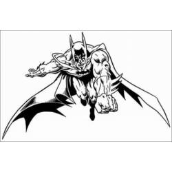 Coloring page: Batman (Superheroes) #77088 - Free Printable Coloring Pages