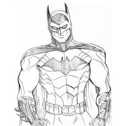 Coloring page: Batman (Superheroes) #77183 - Free Printable Coloring Pages