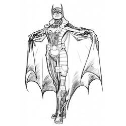 Coloring page: Catwoman (Superheroes) #78104 - Free Printable Coloring Pages